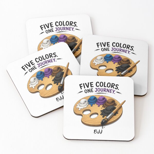 Item preview, BJJ Collection #004 | Five Colors. One Journey. designed and sold by PH Creator Studio.