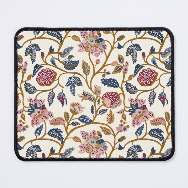 Item preview, Vintage Indian Kalamkari Floral Pattern designed and sold by Hanna Ryan.