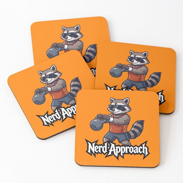 Item preview, Kettlebell Raccoon, Obsessed with Every Interval designed and sold by NerdApproach.