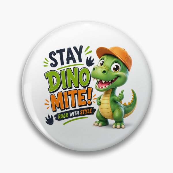 Item preview, Cute Dinosaur Wearing Cap  Funny Dino Cartoon  Kawaii T-Rex  Kids T-Shirt  Cartoon Dinosaur Gift designed and sold by Levicsha.