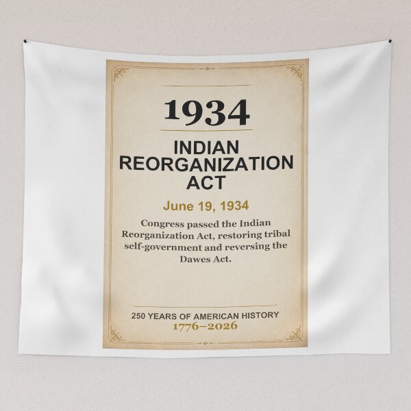 Item preview, America 250 | Indian Reorganization Act | 1934 designed and sold by ariksworld.