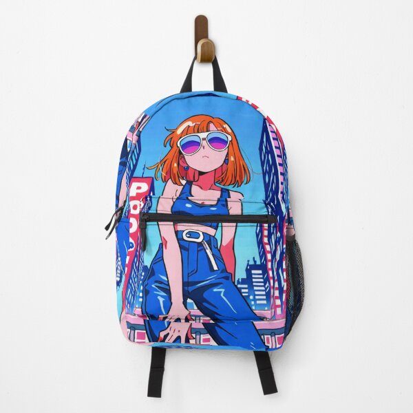 Item preview, Art - Manga Young Woman, 1980s City Pop Influence designed and sold by AnimeShin.