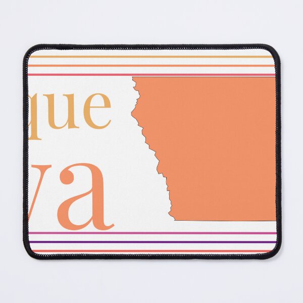 Item preview, Dubuque Iowa City Marked On Map designed and sold by TheIconSmith.