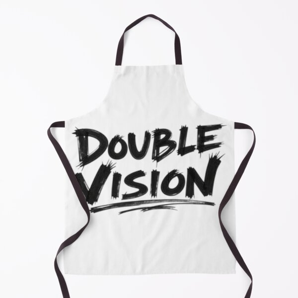 Item preview, DOUBLE VISION - Bold Black Ink Hand Lettering for Gemini Lovers designed and sold by Qubivibe.