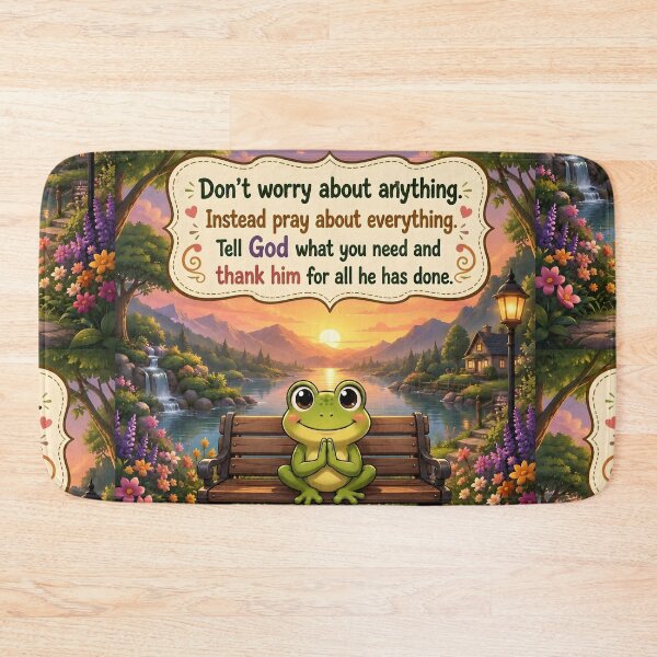 Item preview, Don't worry trust God designed and sold by Joshuasanga76a.
