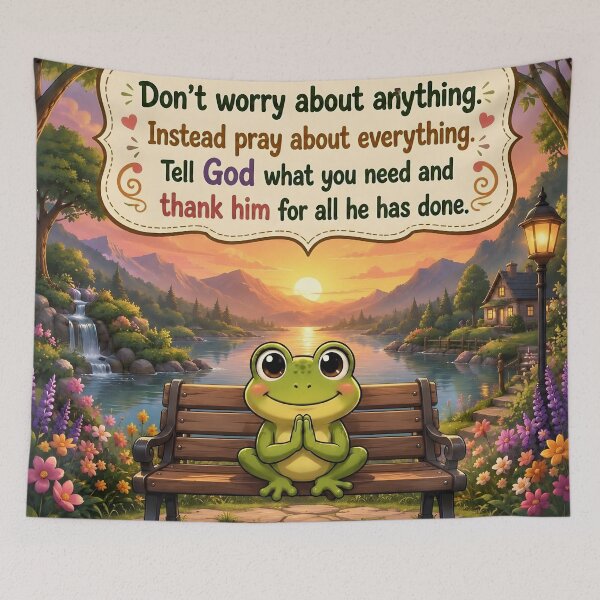 Item preview, Don't worry trust God designed and sold by Joshuasanga76a.