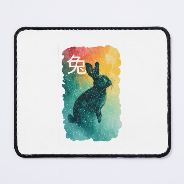 Item preview, Zodiac in the Rain | Year of the Rabbit designed and sold by halibutgoatramb.