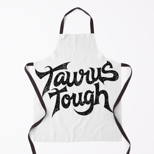 Item preview, Taurus Tough Black Ink Tattoo Lettering Art designed and sold by Qubivibe.