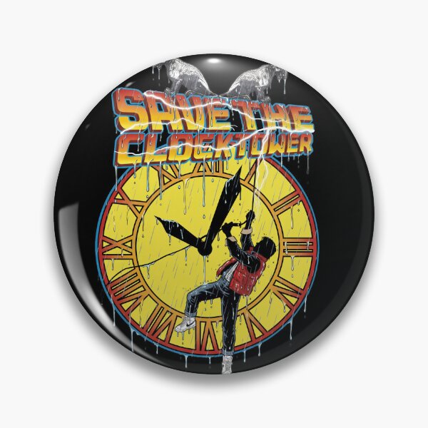 Item preview, Save The Clock Tower Saturday, November 12, 1955 designed and sold by Candywrap Studio.