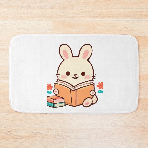 Item preview, Curious Bunny Reader designed and sold by foryouandyours.