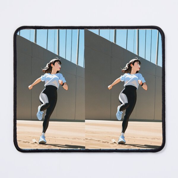 Item preview, Art - Manga-Inspired Athlete, Contemporary Dynamism designed and sold by AnimeShin.