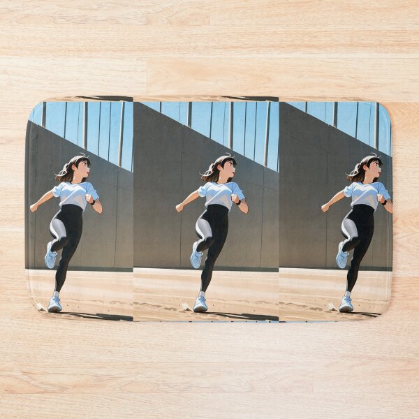 Item preview, Art - Manga-Inspired Athlete, Contemporary Dynamism designed and sold by AnimeShin.