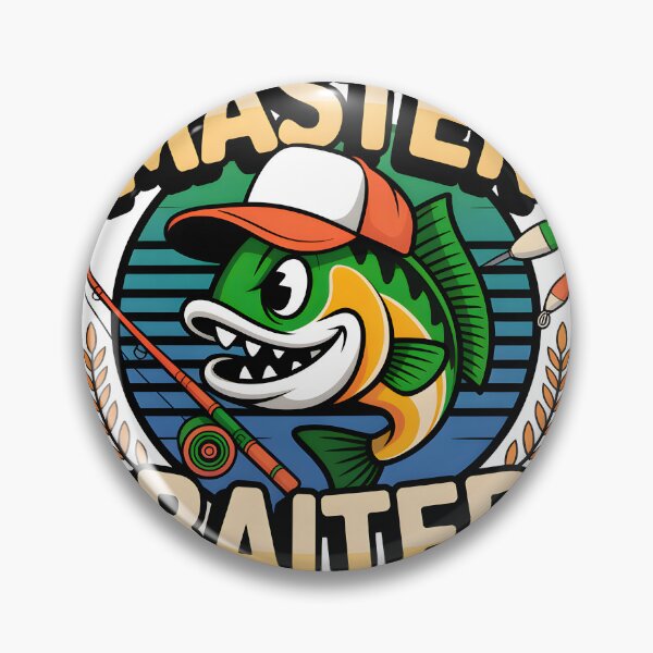Item preview, Master Baiter Funny Fishing Pun designed and sold by suechtmpoa.