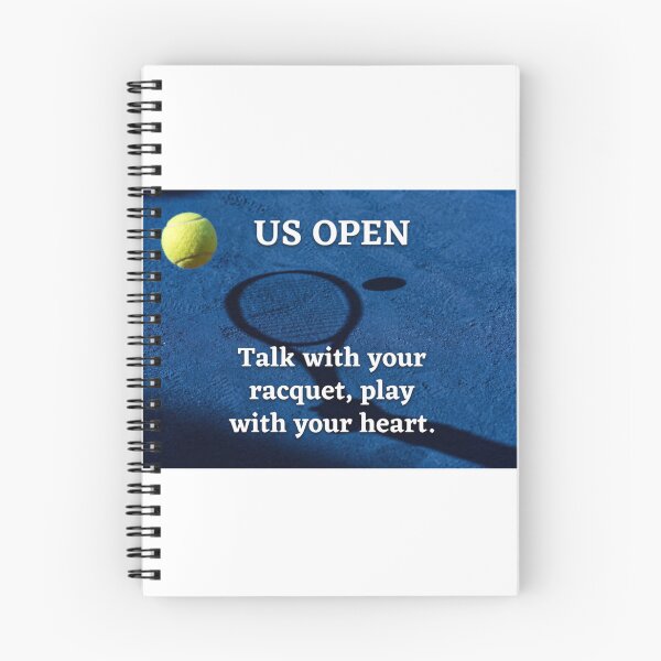 Aperçu de l'œuvre Citation de l'US Open de tennis créée et vendue par HayaasBoutique.
