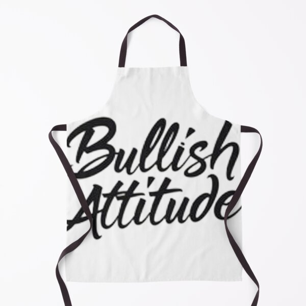 Item preview, Bullish Attitude - Bold Black Ink Hand Lettering designed and sold by Qubivibe.