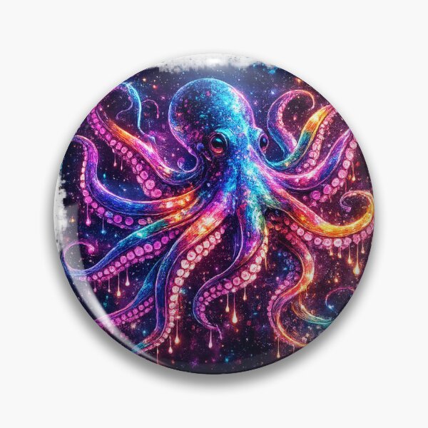 Item preview, Neon Octopus designed and sold by PeterPunkt.
