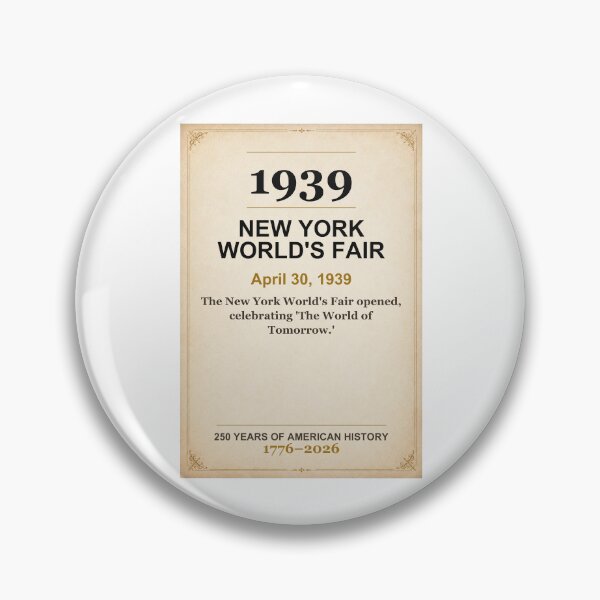 Item preview, America 250 | New York World's Fair | 1939 designed and sold by ariksworld.