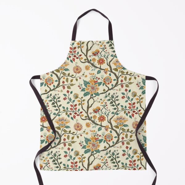 Item preview, Vintage Indian Kalamkari Floral Pattern designed and sold by Hanna Ryan.