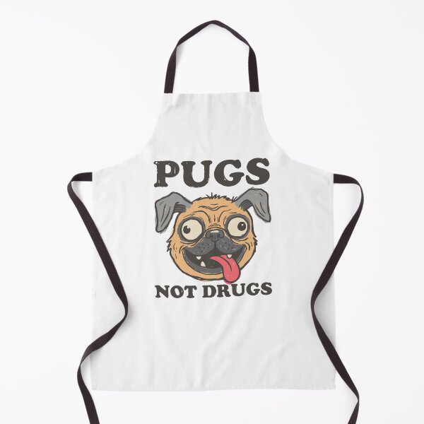 Item preview, Cute Goofy Pugs Not Drugs designed and sold by sXe-art.