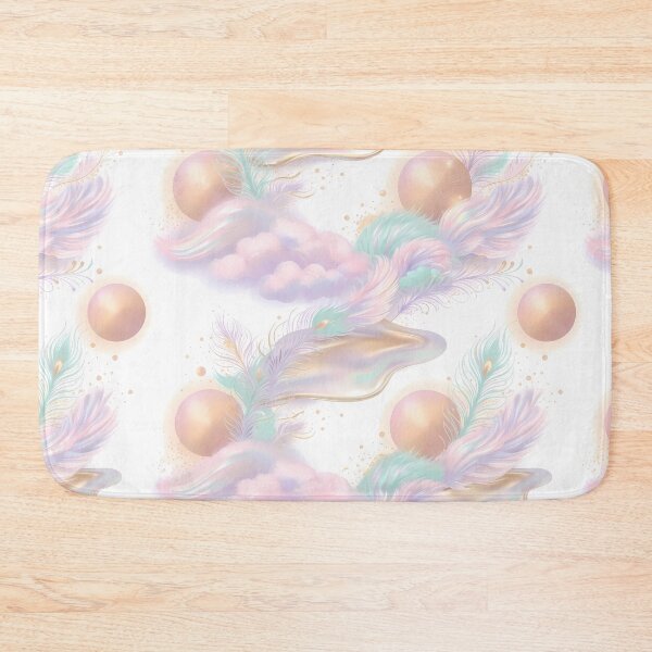 Item preview, Clouds Blue Red Yellow Green Orange White Black designed and sold by ART ATTACK ZONE.