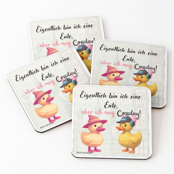 Item preview, Cosplay Ducks designed and sold by thilu-hobby.