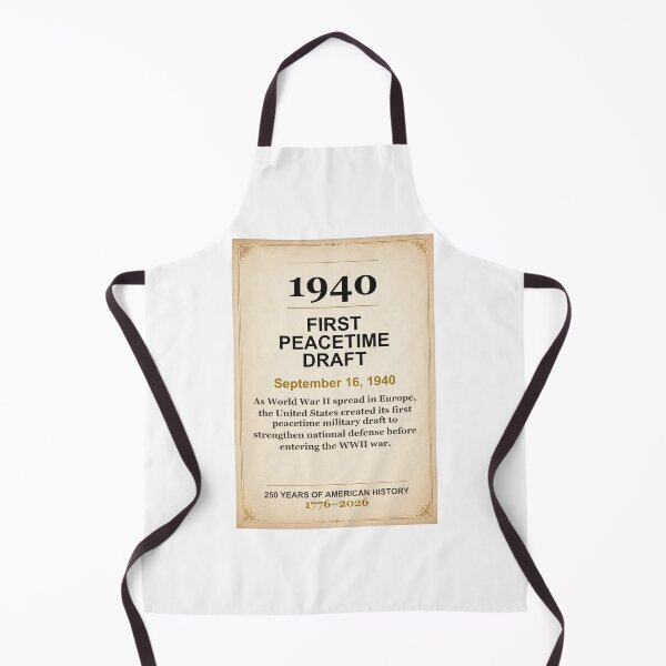 Item preview, America 250 | First Peacetime Draft | 1940 designed and sold by ariksworld.
