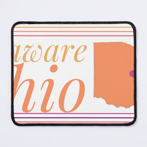 Item preview, Delaware Ohio City Marked On Map designed and sold by TheIconSmith.
