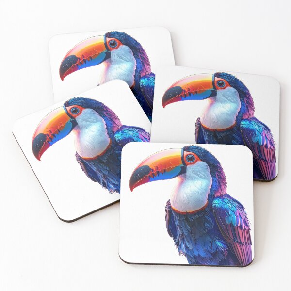Item preview, Perched toucan bold exotic bird design tropical jungle tee gift for birdwatchers nature fans designed and sold by icemanphotos.