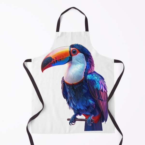 Item preview, Perched toucan bold exotic bird design tropical jungle tee gift for birdwatchers nature fans designed and sold by icemanphotos.