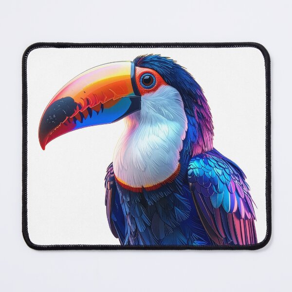Item preview, Perched toucan bold exotic bird design tropical jungle tee gift for birdwatchers nature fans designed and sold by icemanphotos.