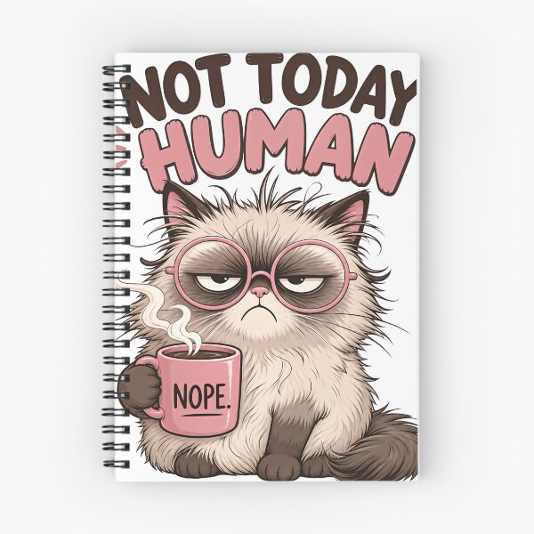 Item preview, Not Today Human designed and sold by Tin Robot Co..