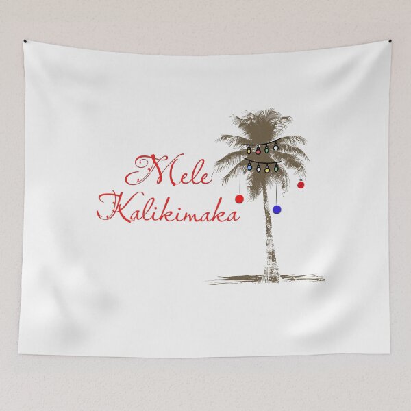 Item preview, MELE KALIKIMAKA designed and sold by Squirrel Adventurous.