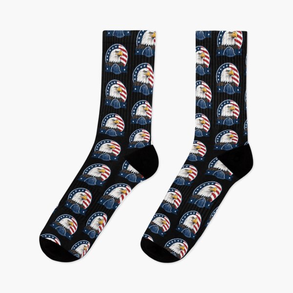 Item preview, American Labor Day - A patriotic American worker design - The bald eagle designed and sold by Ach&Koor.