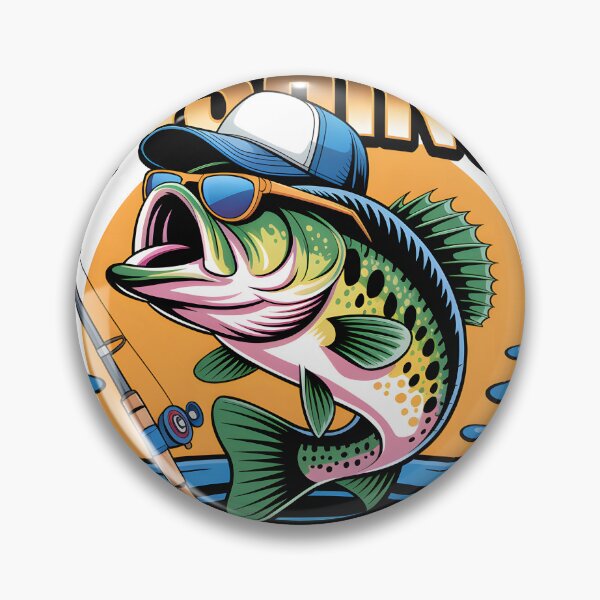Item preview, Fishing Is My Therapy Bass Fish designed and sold by suechtmpoa.