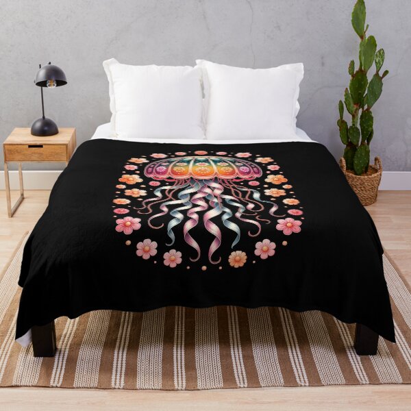 Item preview, Vibrant Jellyfish and Coral Scene designed and sold by jkrphoto.