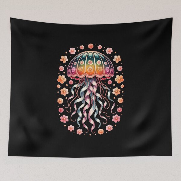 Item preview, Vibrant Jellyfish and Coral Scene designed and sold by jkrphoto.