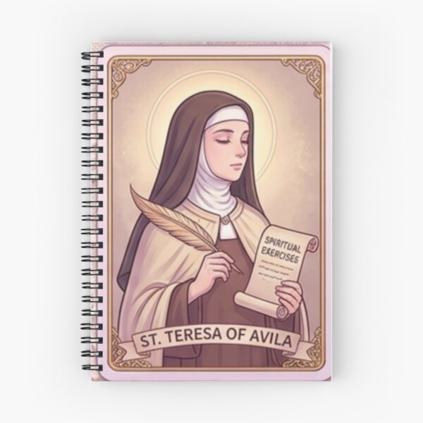 Item preview, St. Teresa designed and sold by Sanctus Solace.