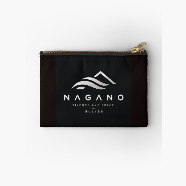 Item preview, NAGANO Silence and Space Logo | Japanese Minimalist Outdoor Brand Graphic | Modern Technical Apparel Design designed and sold by SiseonStudio.
