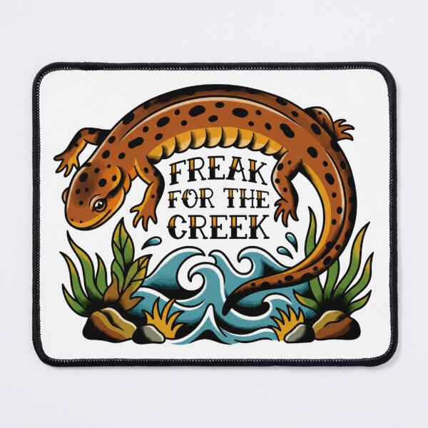 Item preview, Freak for the Creek Salamander designed and sold by CoquetteGoose.