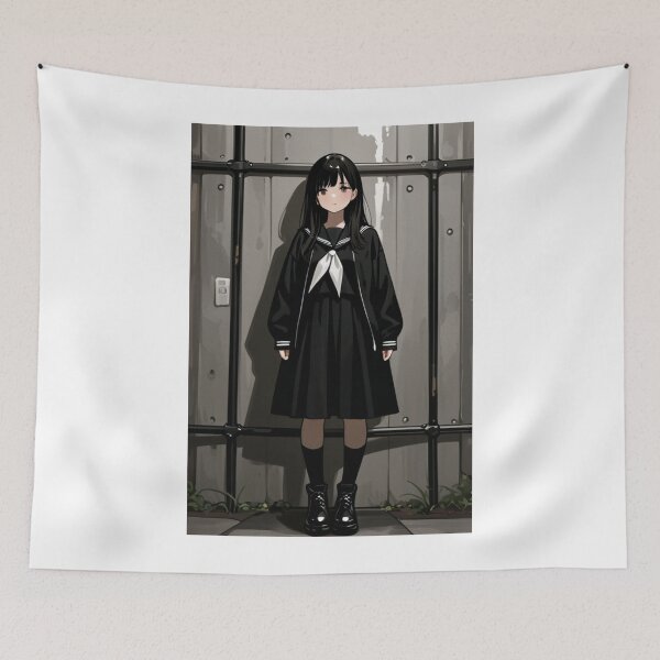 Item preview, Art - Master of Japanese Animation, Melancholic Anime Illustration designed and sold by AnimeShin.