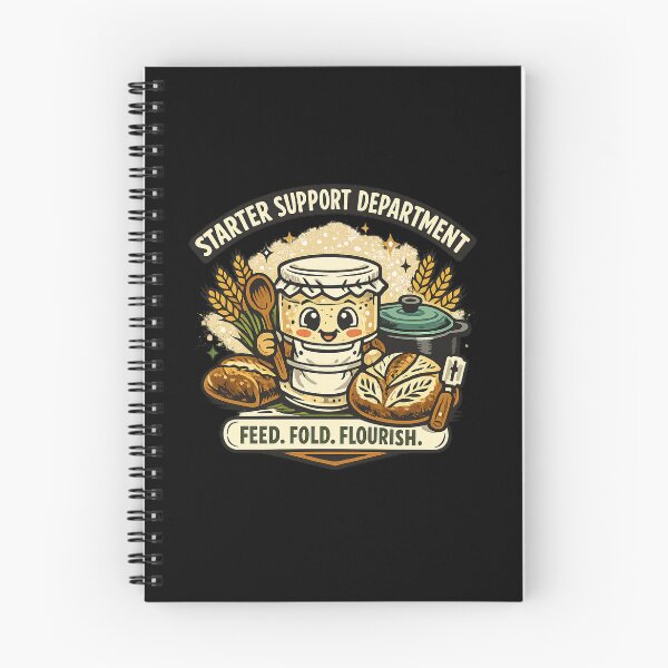 Item preview, Starter Support Department | Funny Sourdough Baking Club designed and sold by Concrete Coffee Studio.