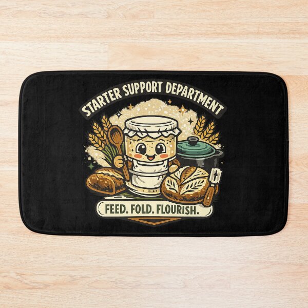Item preview, Starter Support Department | Funny Sourdough Baking Club designed and sold by Concrete Coffee Studio.