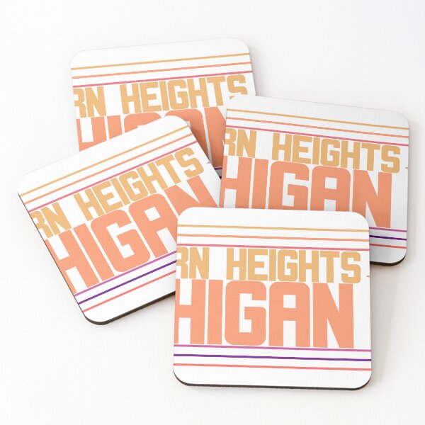 Item preview, Dearborn Heights Michigan City Marked On Map designed and sold by TheIconSmith.
