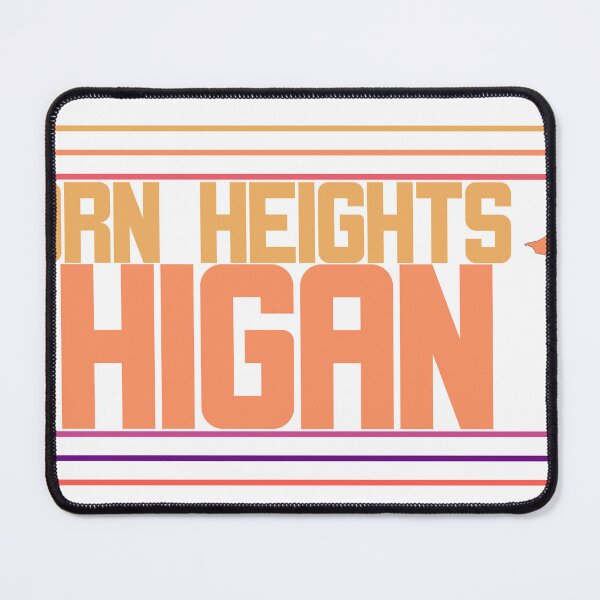 Item preview, Dearborn Heights Michigan City Marked On Map designed and sold by TheIconSmith.