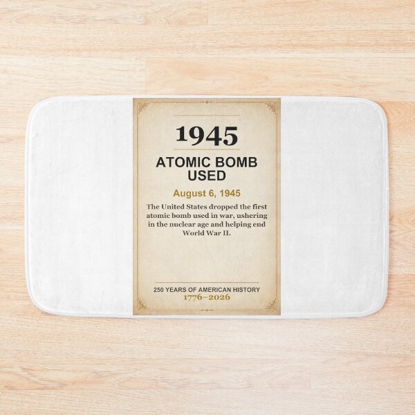 Item preview, America 250 | Atomic Bomb Used | 1945 designed and sold by ariksworld.