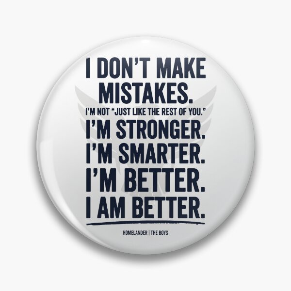 Item preview, The Boys I AM BETTER designed and sold by Screen Lore.