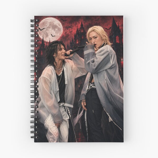 Item preview, Hyunjin & Felix Inspired Gothic Vampire Concert Art Print | Dark K-Pop  designed and sold by Occupational  Horrors.