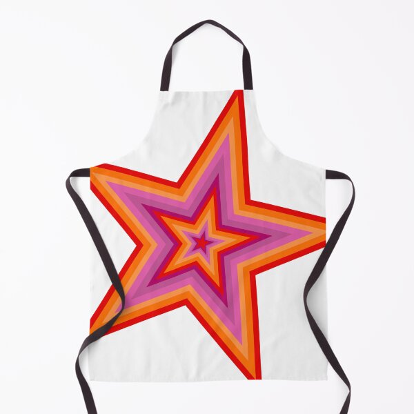 Item preview, Pink and Orange Star designed and sold by frutigerdesigns.