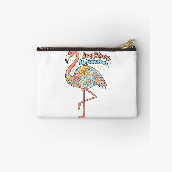 Item preview, Floral Flamingo Shirt – Stay Classy Be Fabulous Quote designed and sold by SoftSproutstu.