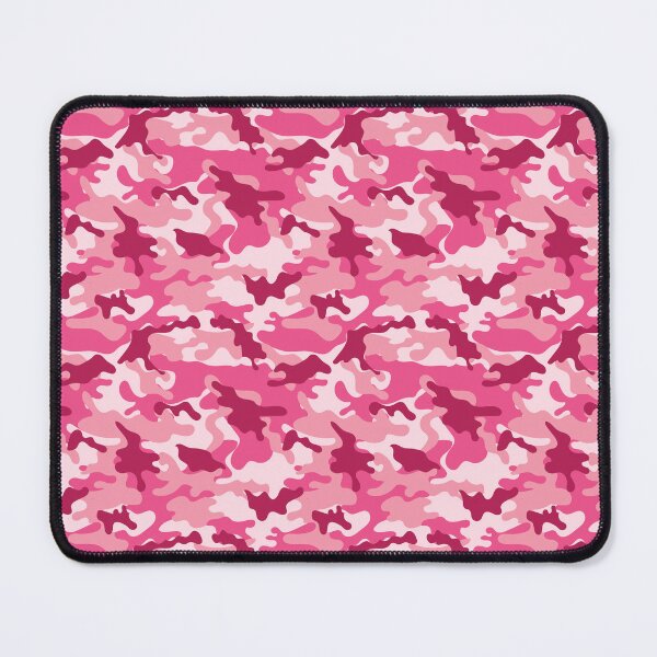 Item preview, White and Pink Shades Camouflage Pattern designed and sold by TeeGeeTees.